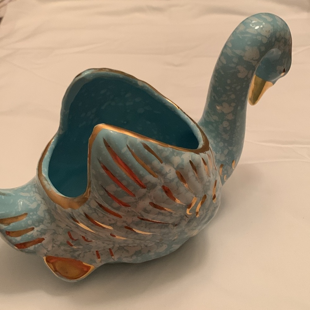 Shafer Mid-Century Swan Vase/Planter - Picture 2 of 4